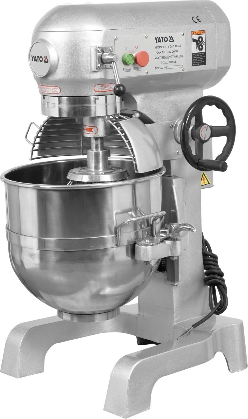 Gastro Küchenmaschine, Knetmaschine, Teigmaschine, 40L, Planetenrührmaschine