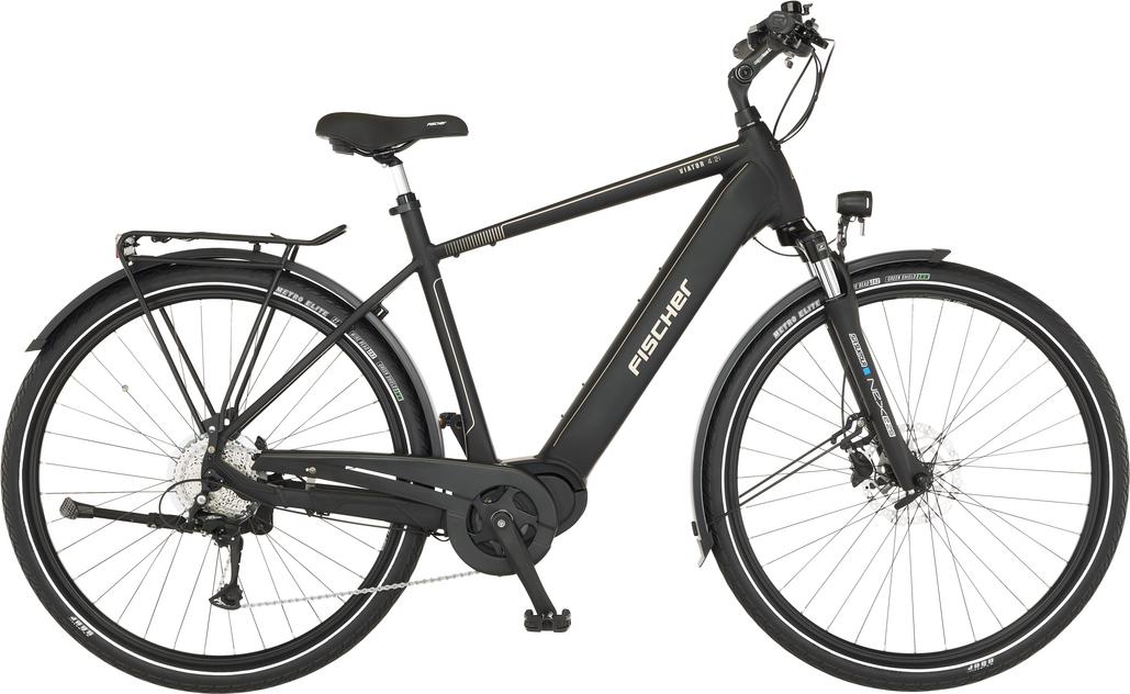 FISCHER Trekking E-Bike Viator 4.2i - schwarz, RH 55 cm, 28 Zoll, 522 Wh
