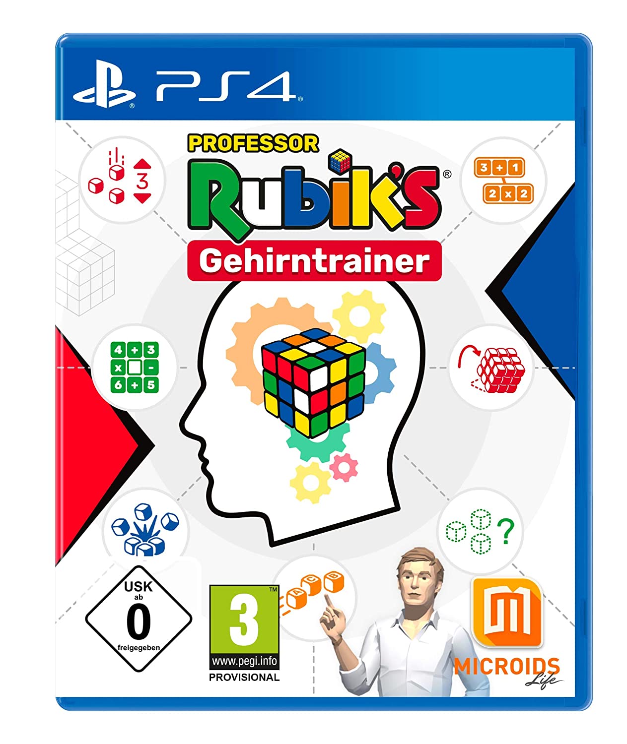 Microids Professor Rubiks Gehirntrainer PS-4 66251