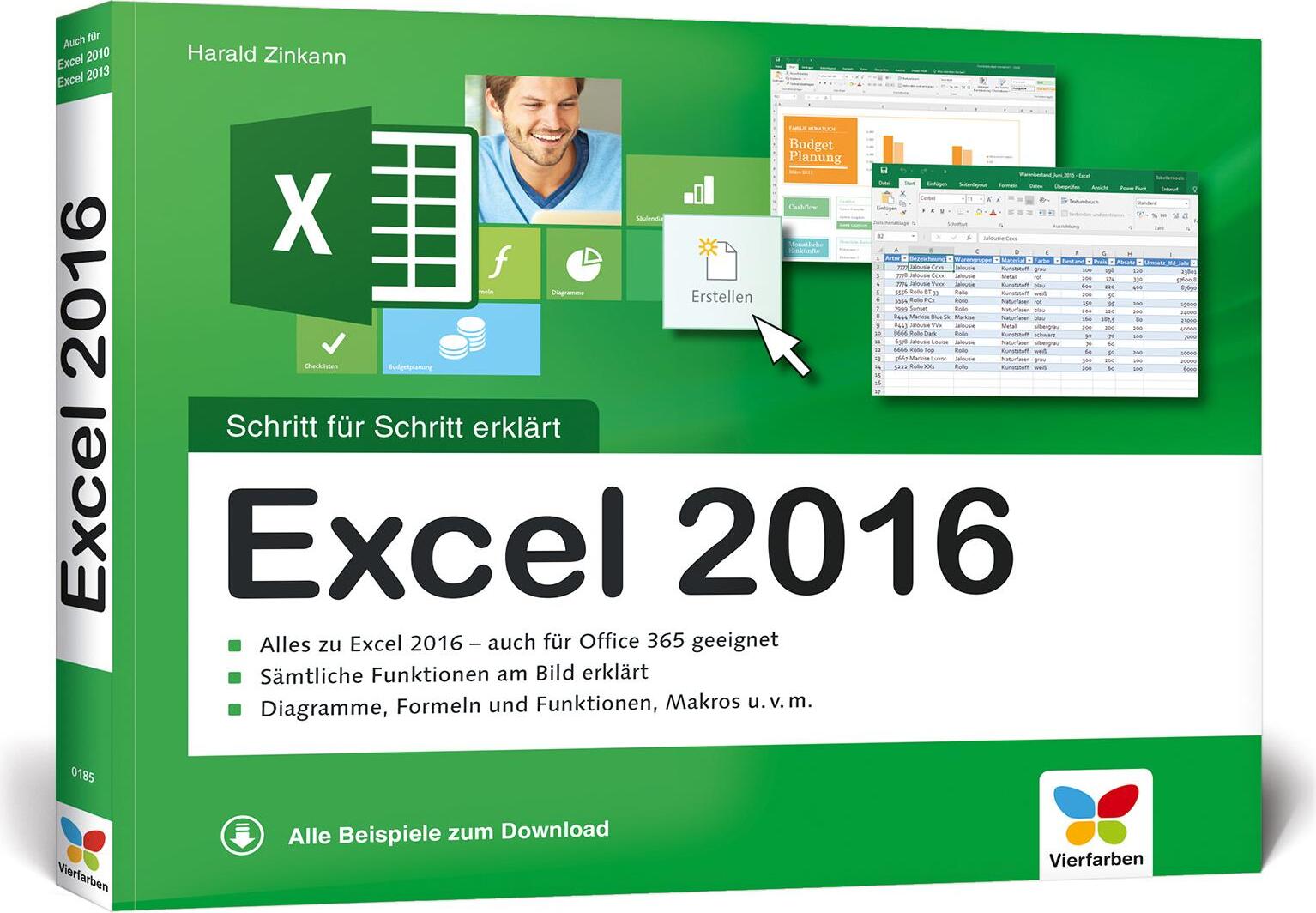 Excel 2016 - Schritt für Schritt erklärt 1018326