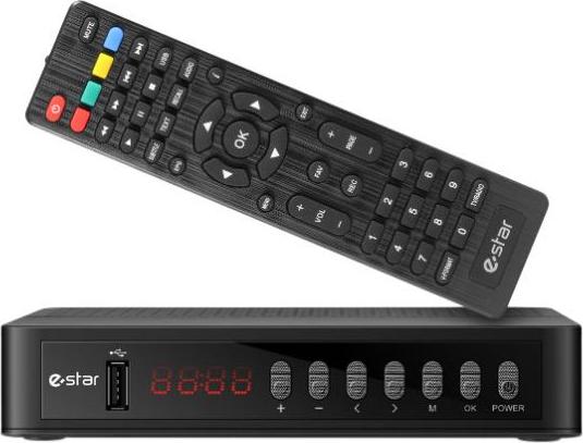 televízny set-top box eSTAR T2 618 UHD Terestriálny Full HD čierny