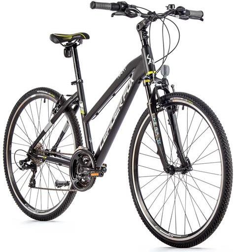 leichtes 28 Zoll Alu Leader Fox Away Fahrrad Crossbike schwarz Rh 42cm