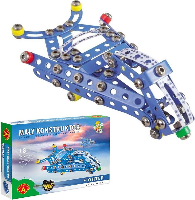 INNY Alexander Konstruktionsspielzeug - Little Constructor - Kampfjet