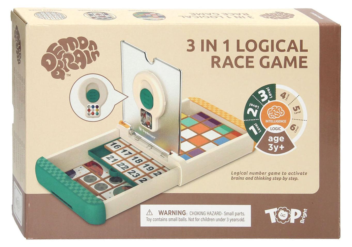 Topbright Gehirntrainer 3in1 Denkspiel Puzzle-Set für Kinder 7510786