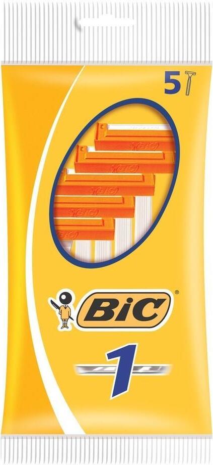 BIC Razors 5-Razors Normal Skin Single Blade