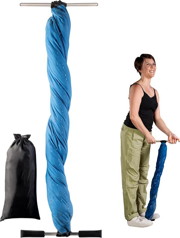 INF Tragbarer Wäscheauswringer für Reisen und Zuhause 385055