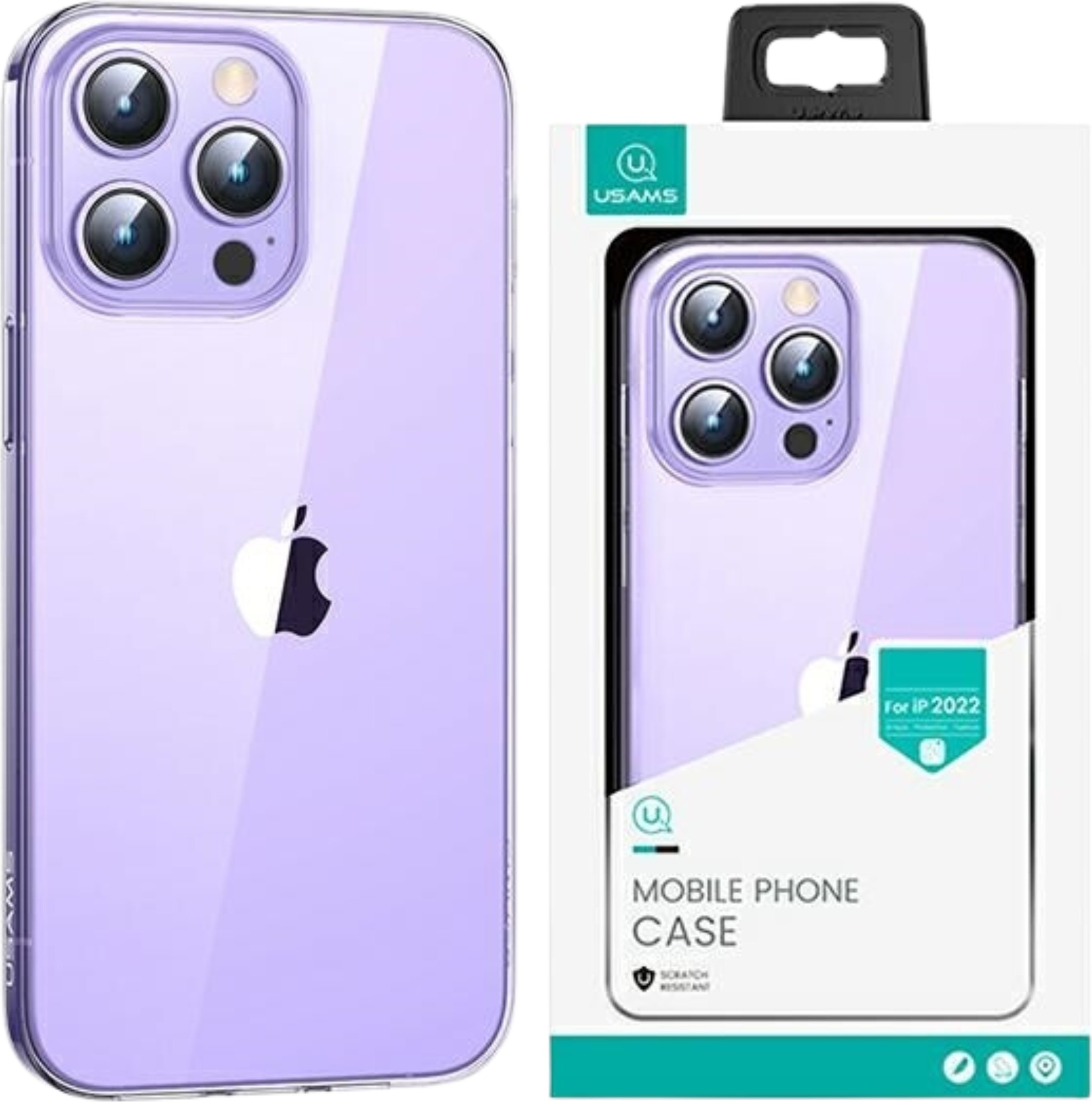Primárne Puzdro Usams Iphone 14 Pro Max 6,7" Priehľadné Ip14Pmys01 (Us-Bh798)