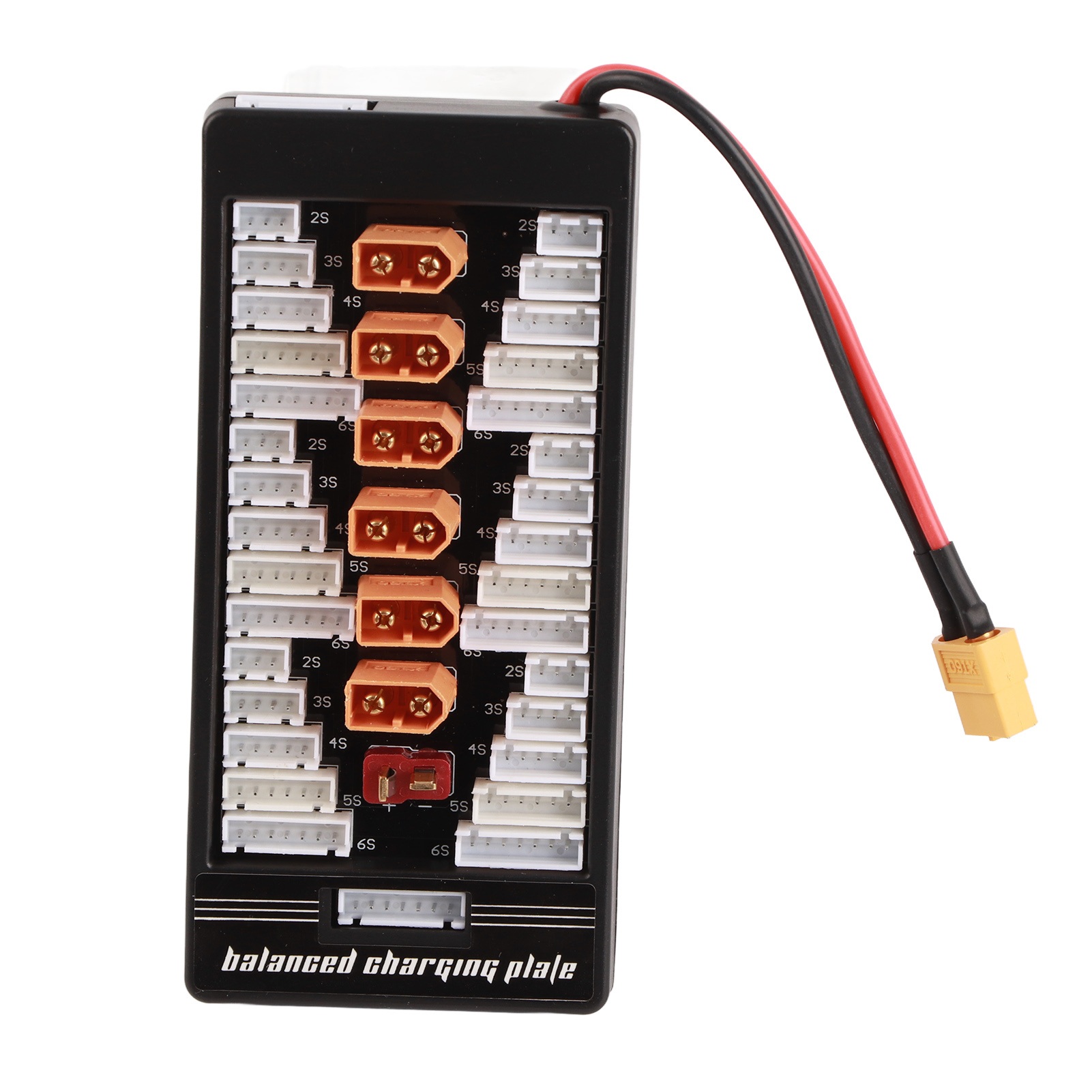 Cocosity Paralleles Ladeboard,Balanced Charging Board,Parallele Ladeplatte,Lipo-Ladeplatte,XT60 Plug Charging Board