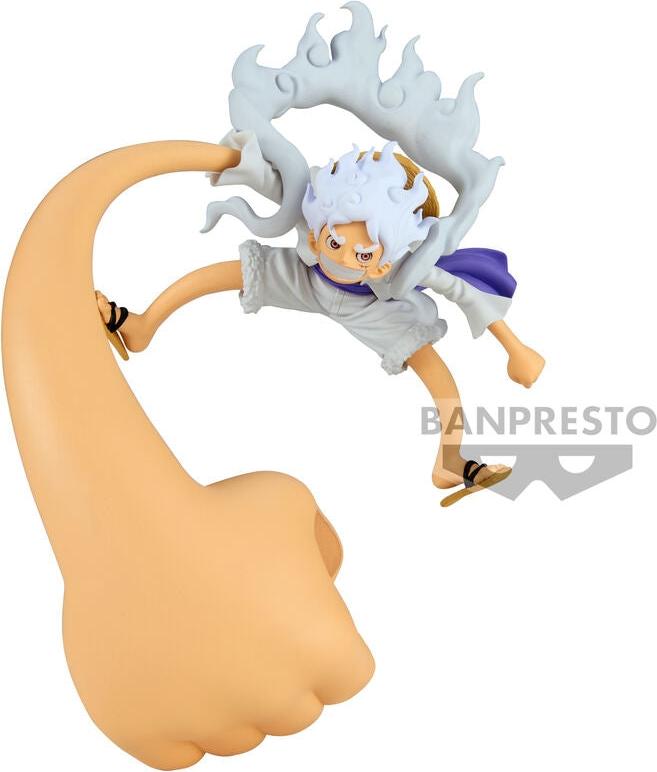 Northix One Piece Gear 5 Monkey D. Ruffy Figur, 12 cm Sammlerstück