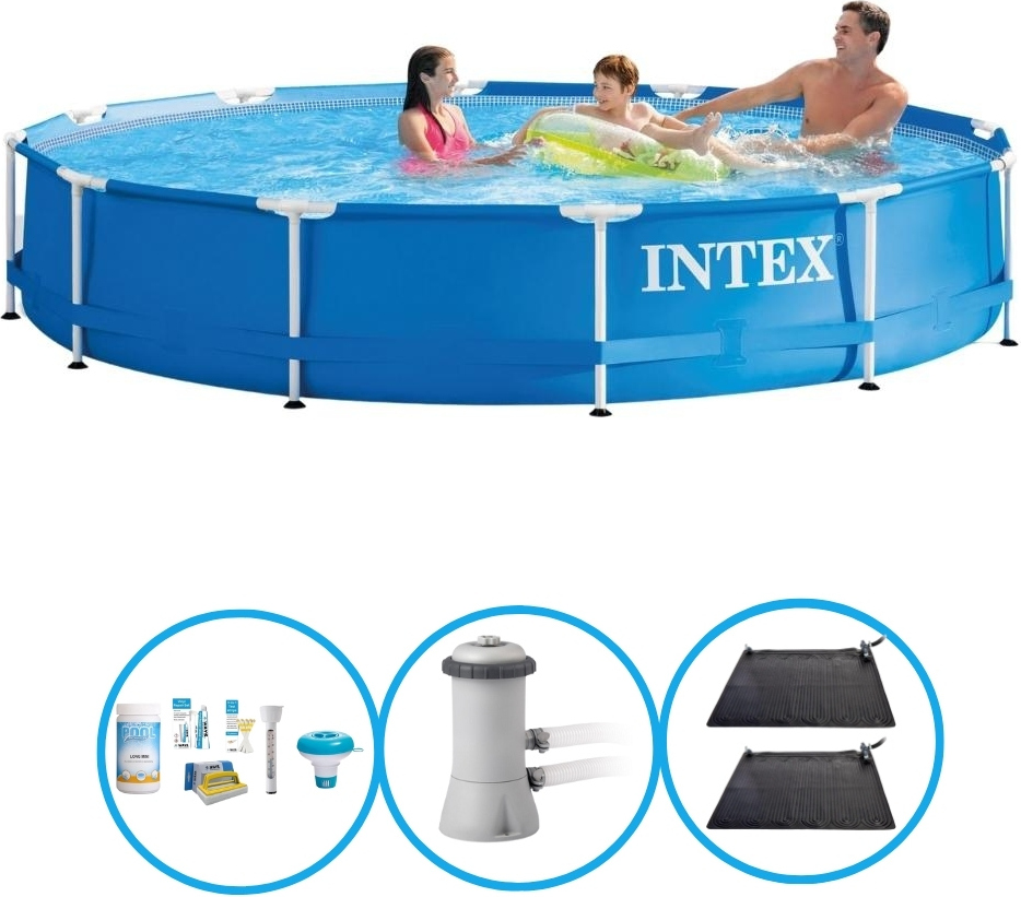 Kovový rám bazéna Intex - Schwimmbad-Angebot - 366x76 cm