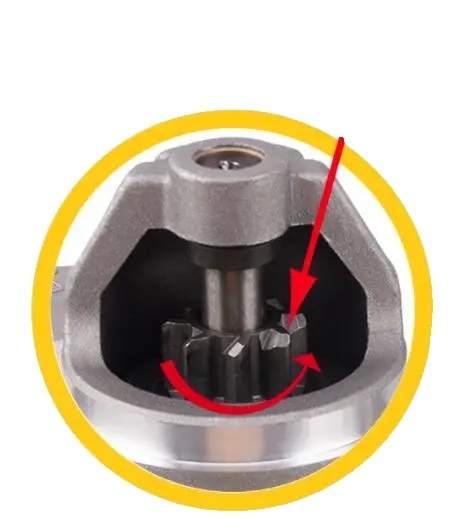 Štartér dieselového generátora, 12V 12KW, vyrobený z medi, 0,8KW 12V QD114A