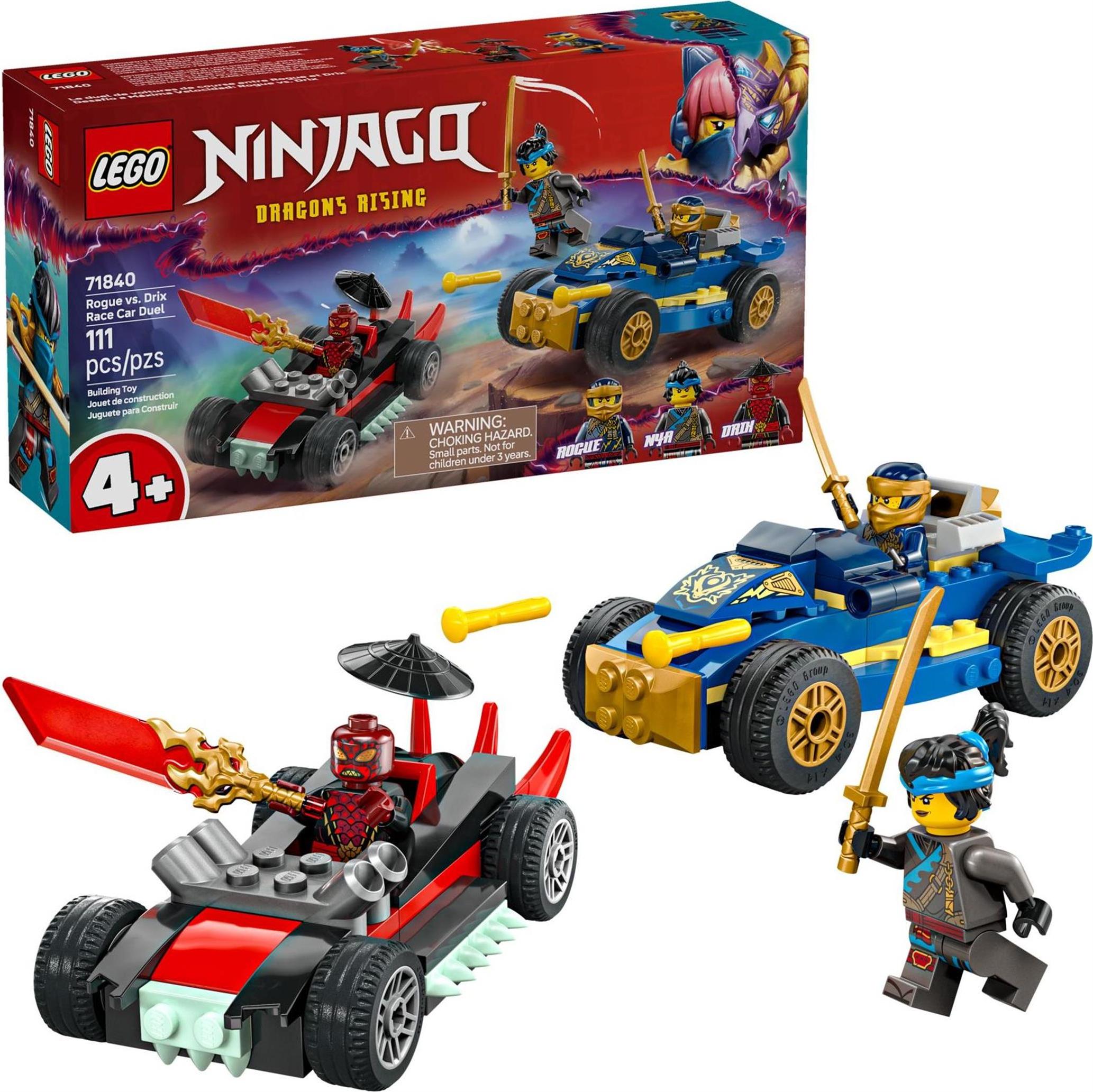 Lego® Ninjago 71840 Rogue vs Drix Racing Duel