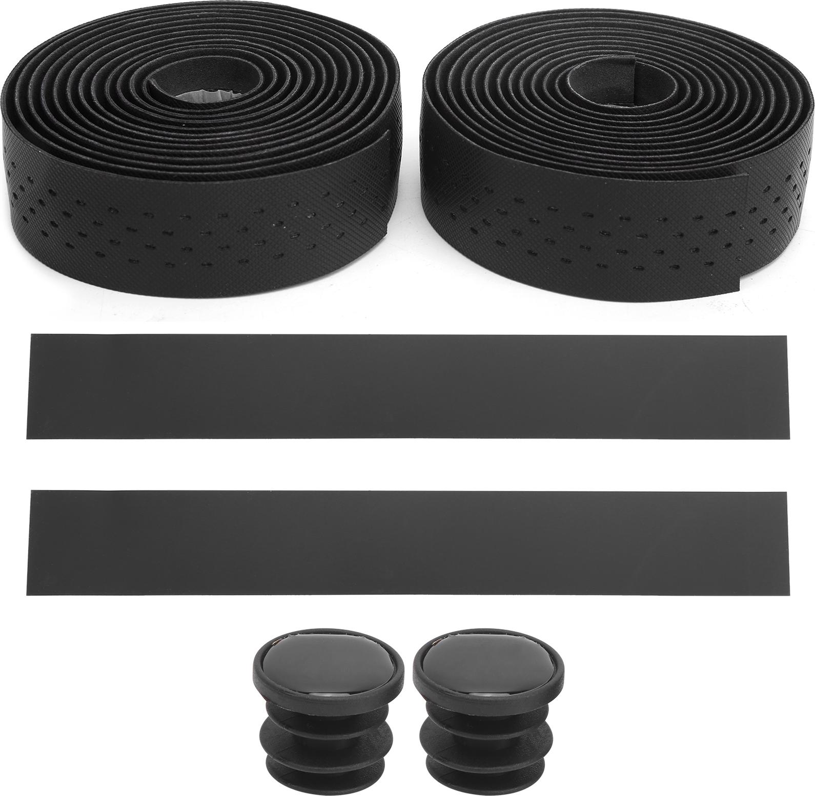 Gistuch 1 Paar Rennrad-Lenkerband mit rutschfester Textur, Fahrrad-Bar-Fahrradzubehör (schwarz)