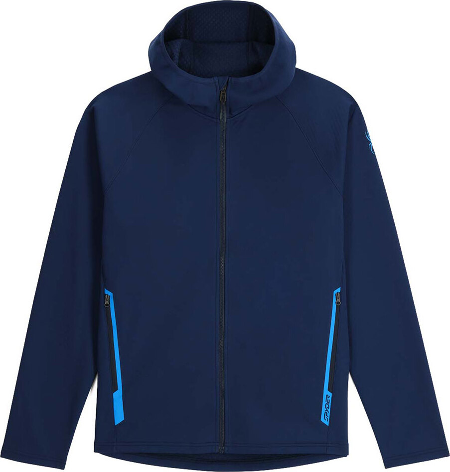 Spyder Gridweb Shell Fleece Jacke Blau S Mann Blau S A485410-TNV-S