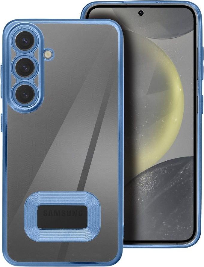 GLAM kryt na mobilný telefón vhodný pre SAMSUNG S25 modrý