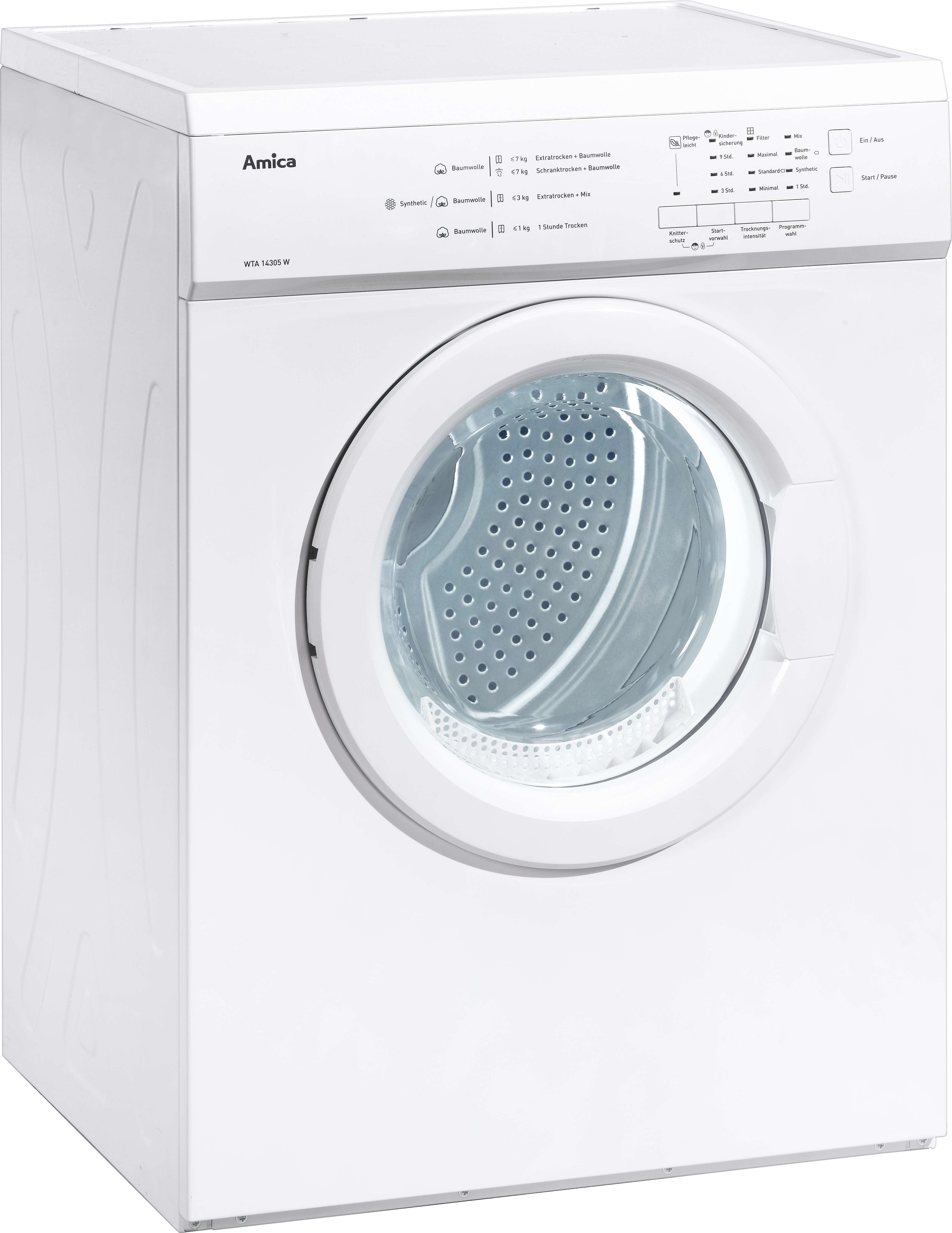 Amica - WTA 14305 W - Ablufttrockner - 7 Kg