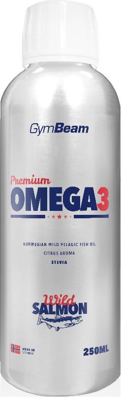 GymBeam - Premium Omega 3 250 ml Zitrusfrucht