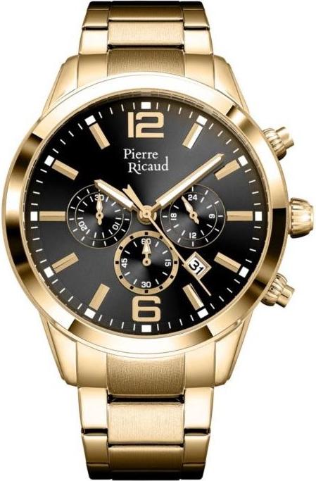 Zlaté hodinky Pierre Ricaud P97028.1154CH