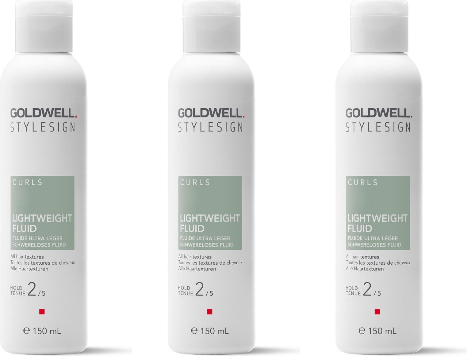 Goldwell Stylesign Curls Lightweight Fluid 3x150 ml