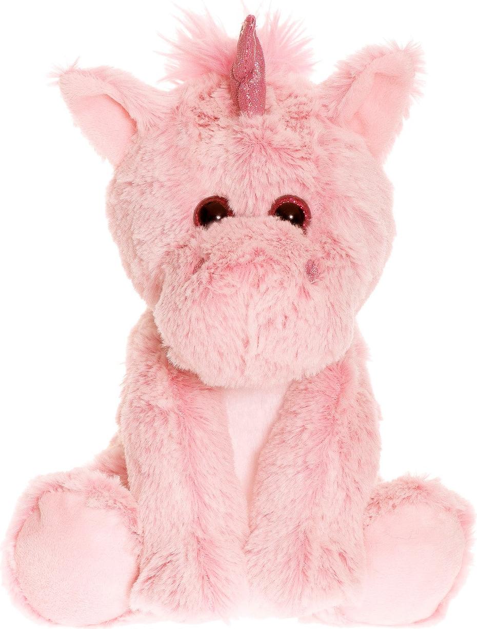 Teddykompaniet Einhorn-Plüschtier, rosa, 20 cm, weiches Fell TK2611