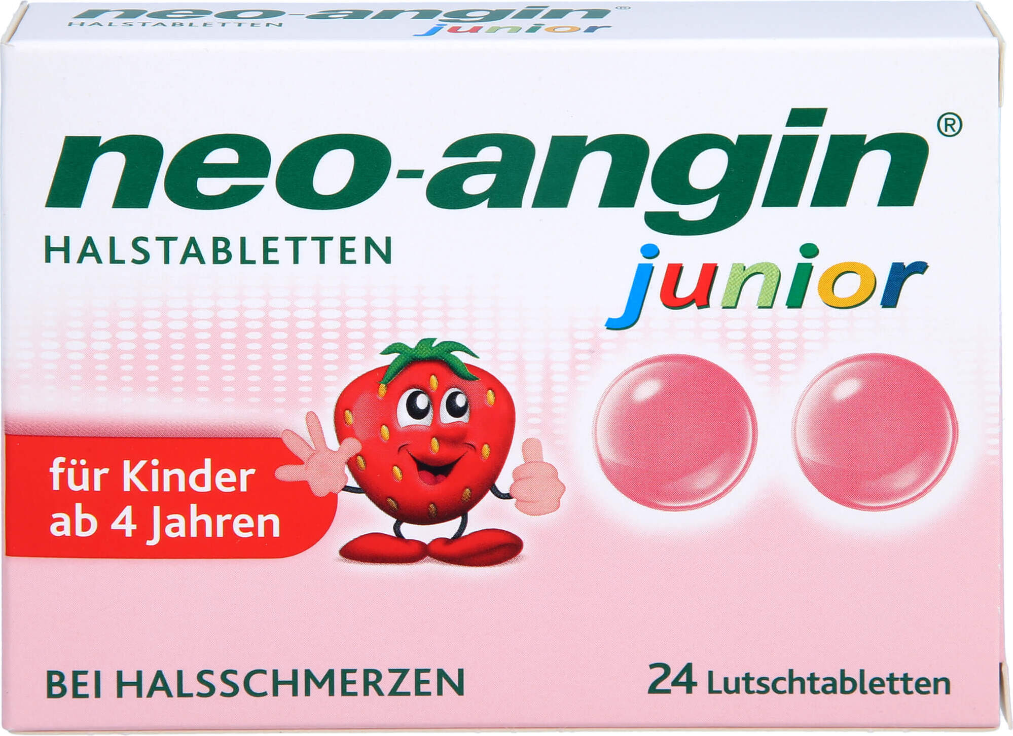 neo-angin junior Halstabletten, 24 St. Tabletten 16601150