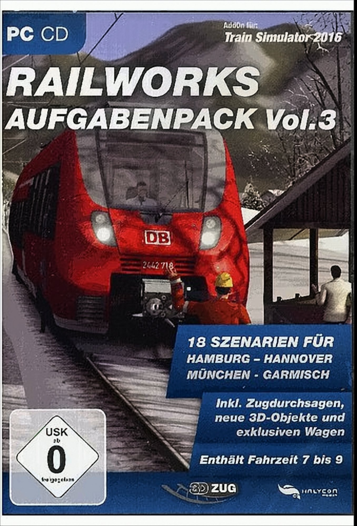 NBG Train Simulator 2015 - Railworks Aufgabenpack 3 CD-7982