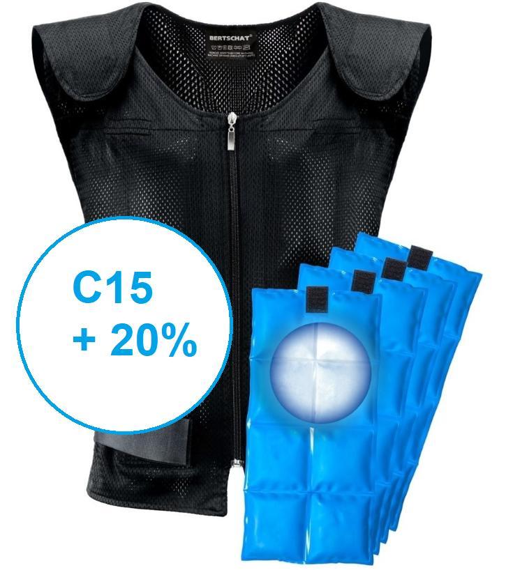 BERTSCHAT® Kühlweste C15 +20%