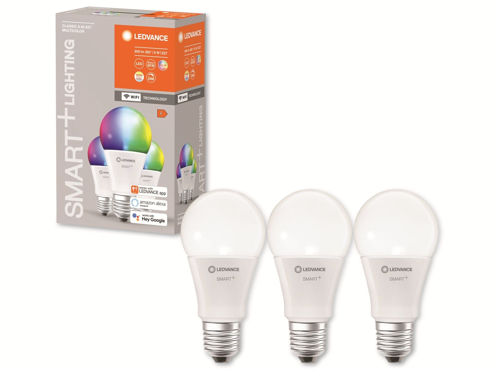 Ledvance Smart WIFI LED-Lampen dimmbar A60