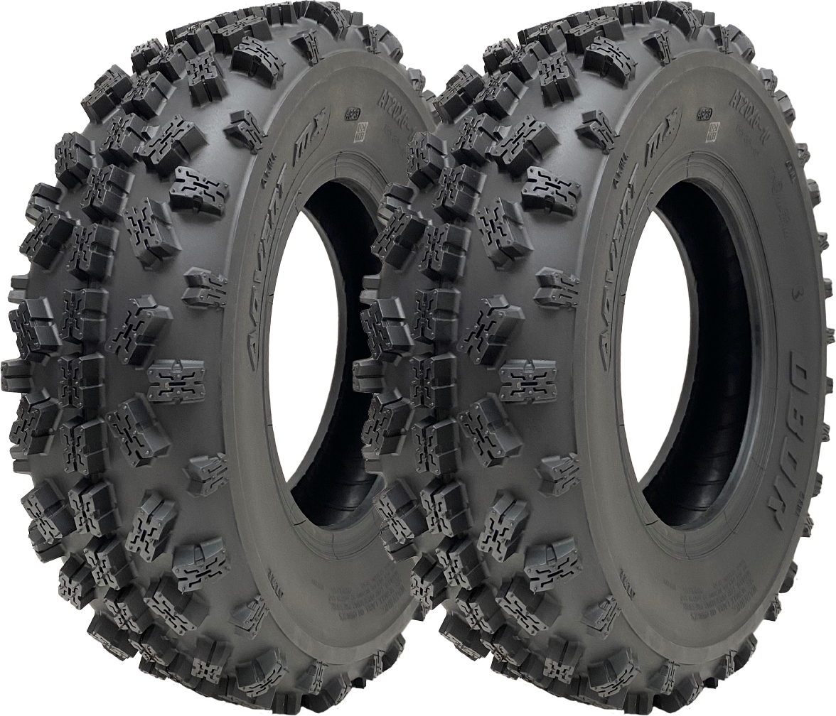 20x6-10 ATV Quad pneumatiky OBOR Advent 155/85-10 bezdušové cestné legálne 73kg (sada 2)