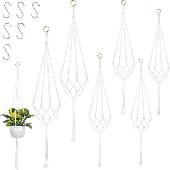 OEM Makramee-Pflanzenband für Zimmerdeko - 60 cm, 80 cm, 100 cm - mit S-Haken - Pflanzenhänge für Wohnfläche, Balkon, Innenwand 2026