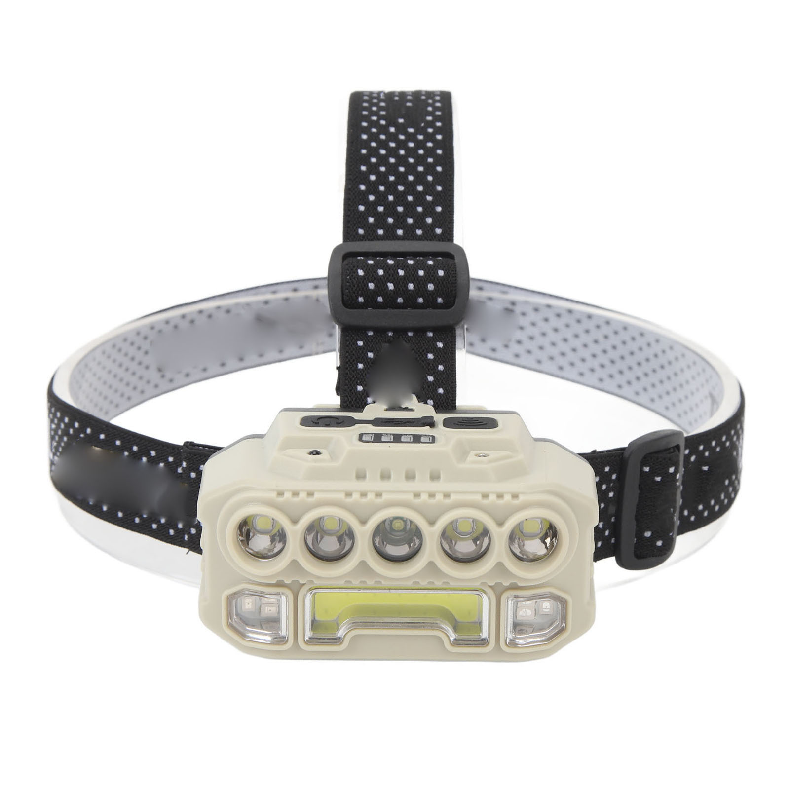 Cocosity Superhelle Stirnlampe, wiederaufladbare Stirnlampe, Bewegungssensor-Stirnlampe, Power-Indikator-Stirnlampe, USB-Lade-Stirnlampe, tragbare Stirnlampe