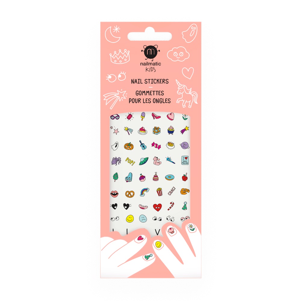 Magisches Kinder-Nagellack-Aufkleber-Set von Nailmatic - 45 Stück