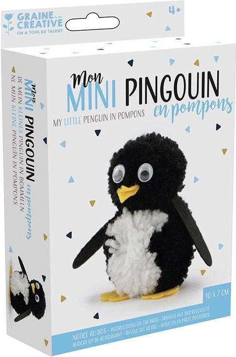 Graine Créative Pinguin-Pompon-Set – Graine Creative 9081