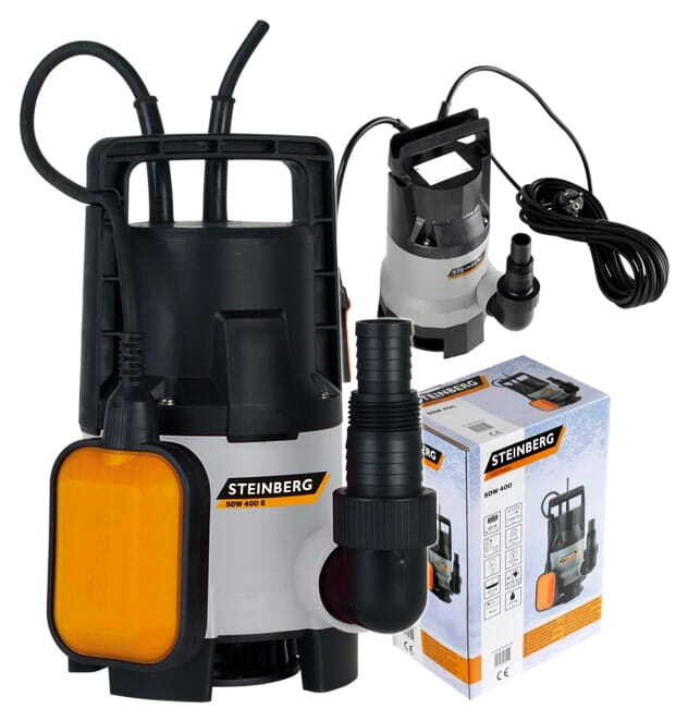 Ponorné čerpadlo na špinavú vodu 400 W 7500 L/H