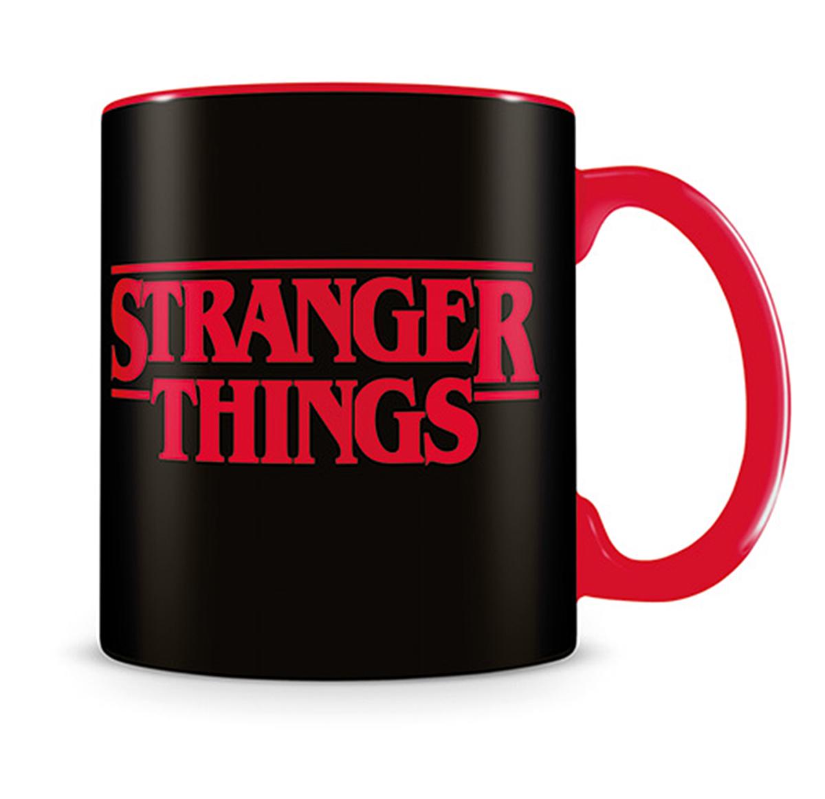 Stranger Things Schlüsselanhänger Logo schwarz 