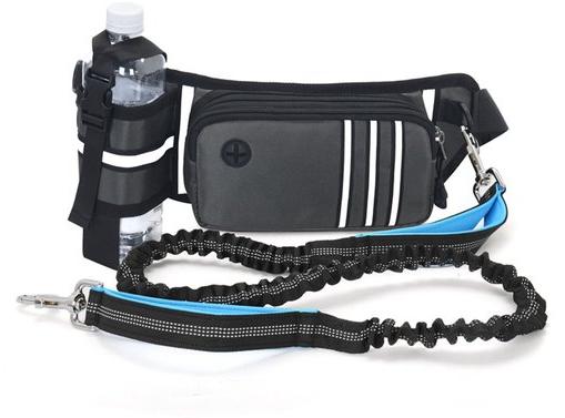 OEM Hunde-Leash mit Halfter, 120-170 cm, stahlbesatz, verstellbar, für Spaziergänge, Training und Wandern - Grau 2026