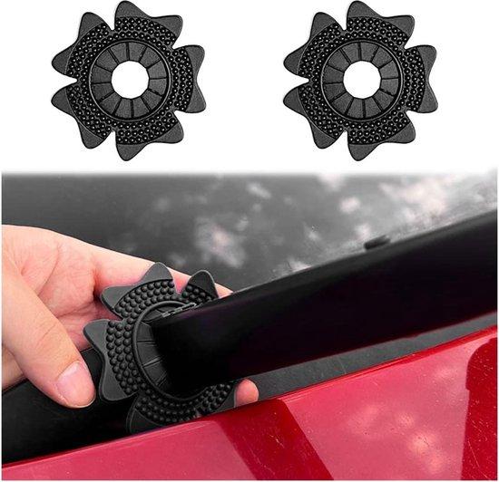 OEM Silikonische Rinnenbeschützer für Scheibenwischerarm - Gatterverschleiß für Scheibenwischerarm - Scheibenwischer-Rinnenbeschützer - Scheibenwischerarm Rinnenbeschutz - Silikonische Rinnen - Schwarz 2026