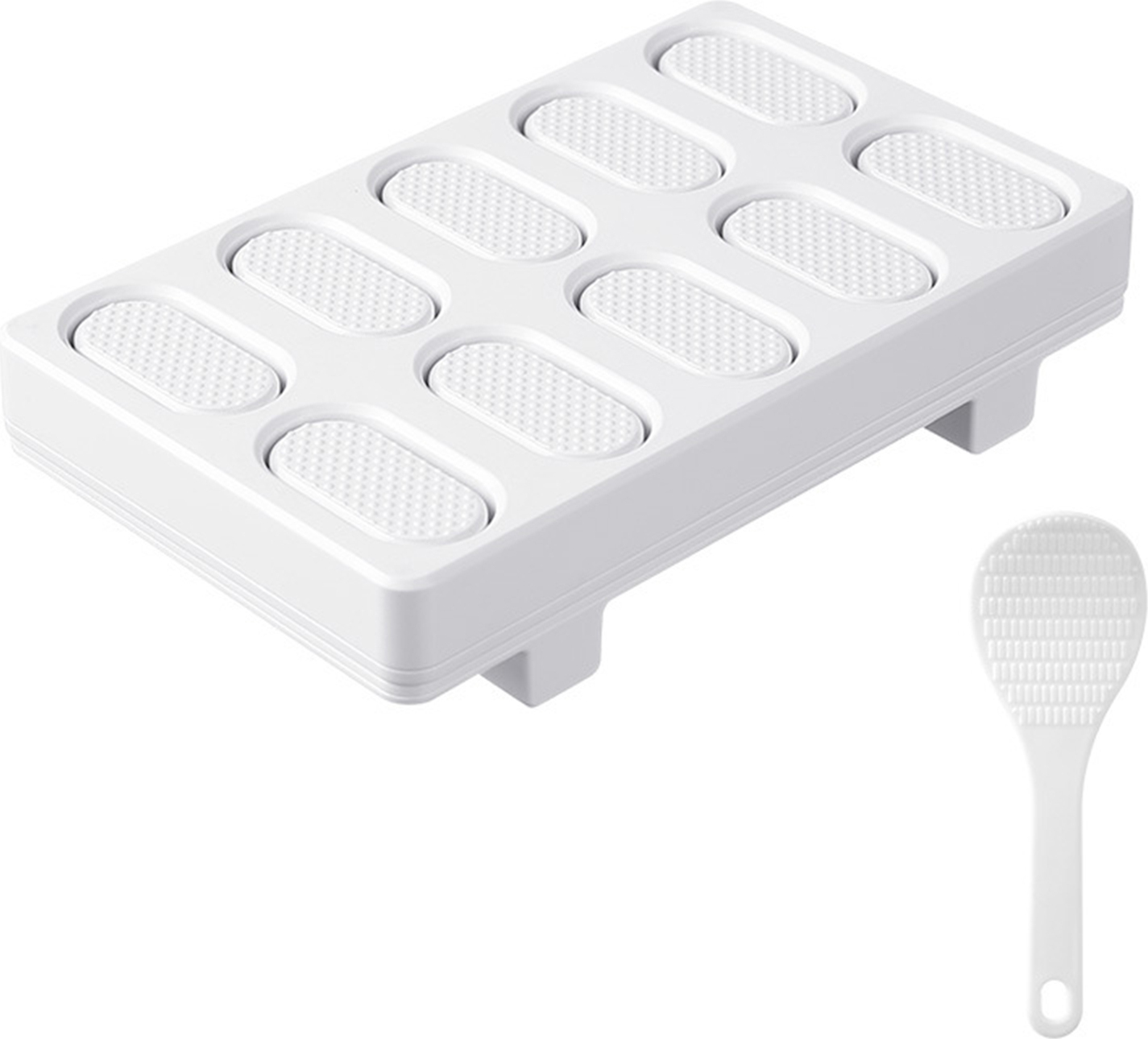 Bremen Onigiri-Sushi-Form, Nigiri-Bento-Reisbällchen-Maker, 10-in-1, Mini-Form für japanische Küche, Sushi-Herstellungswerkzeug für die Familie 4341447