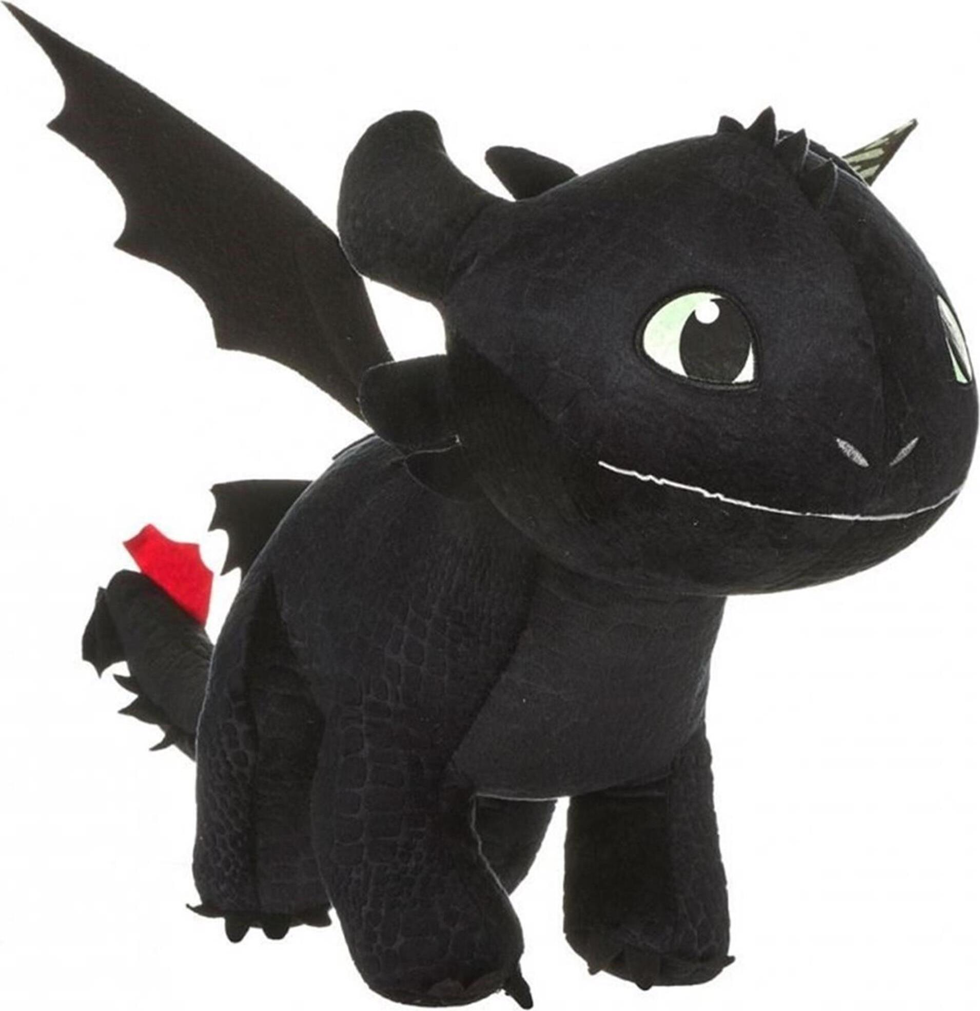 Spin Master Wie man einen Drachen trainiert Zahnloser Drache Plüsch 15cm