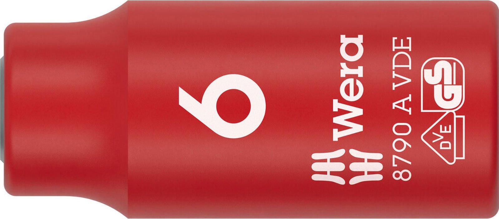 Wera Steckschlsseleinsatz 8790 A VDE 1/4 Schlsselweite 6 mm Lnge 41 mm 05005933001