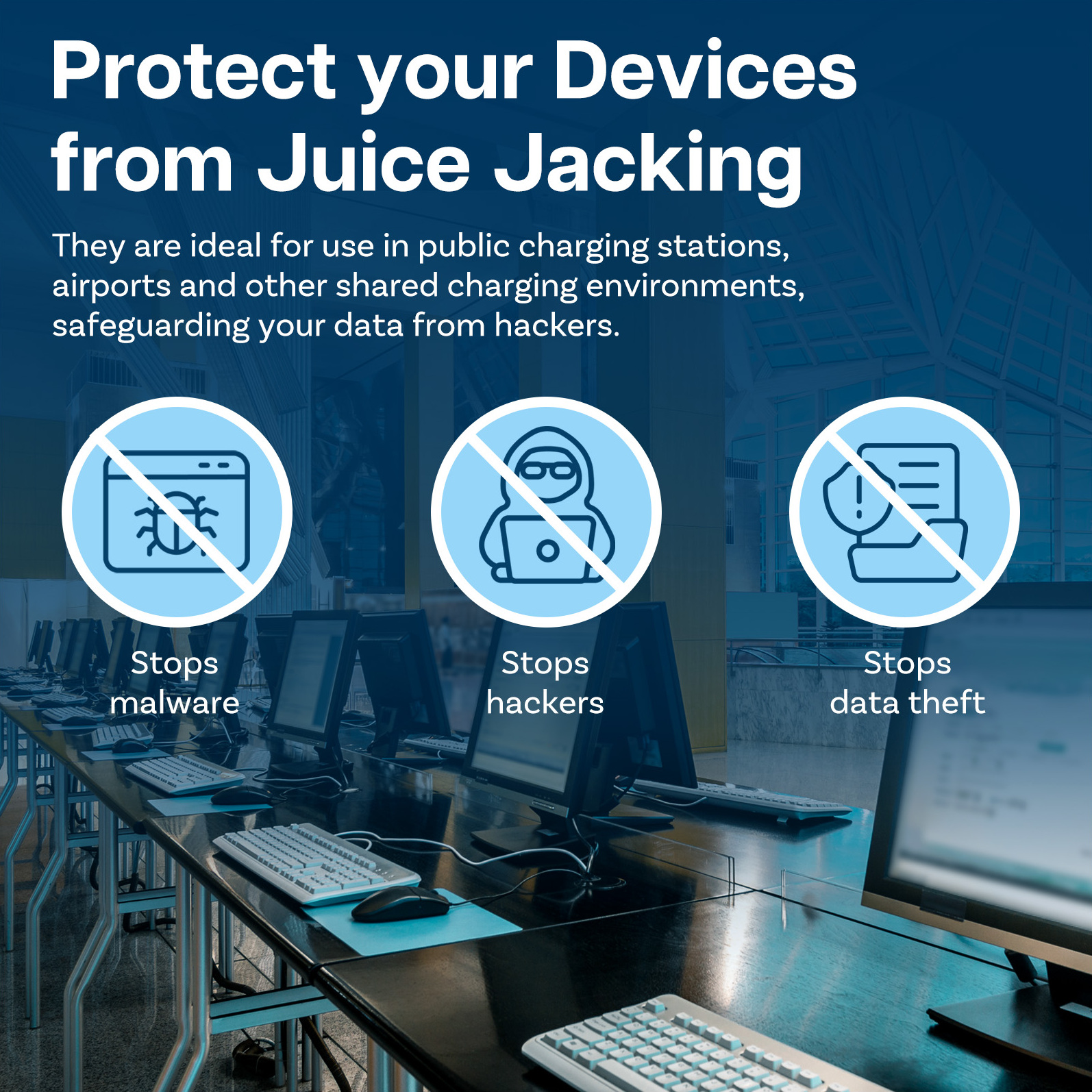 MMOBIEL USB-C Datenblocker & USB Datenblocker [2 Stücks] – USB zu USB-C/USB-C zu USB Data Blocker Adapter C-A / A-C - 2 Pack - 7480