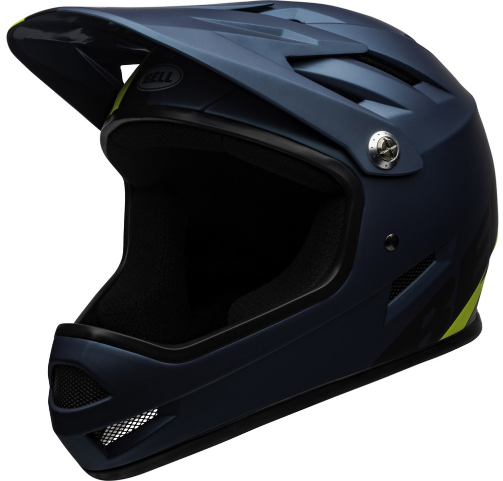 Bell Sanction , Farbe:matte blue/hi-viz, Größe:XS 13340-20