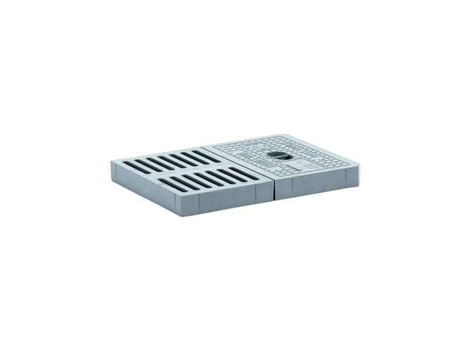 Dallmer Rost zu Ballstau 110 250x180mm, grau 724922