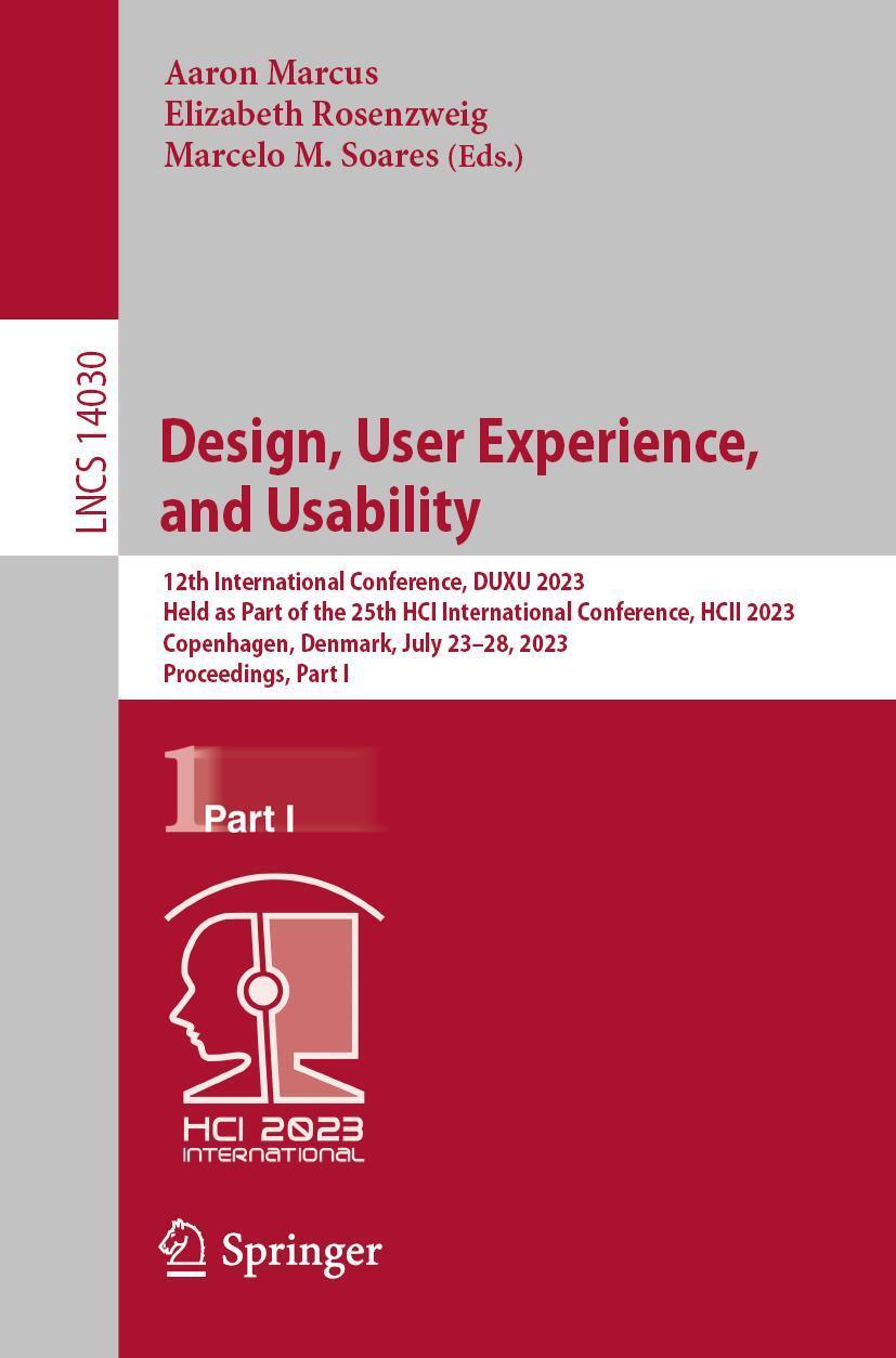Sonstige Verlage Design, User Experience, and Usability