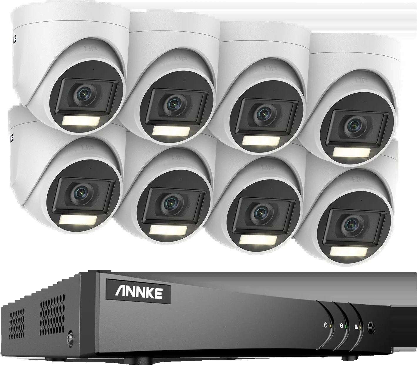 8CH DVR CCTV bezpečnostný systém, 5MP Ultra HD rozlíšenie, infračervené nočné videnie, 3K CMOS kamera, 2T
