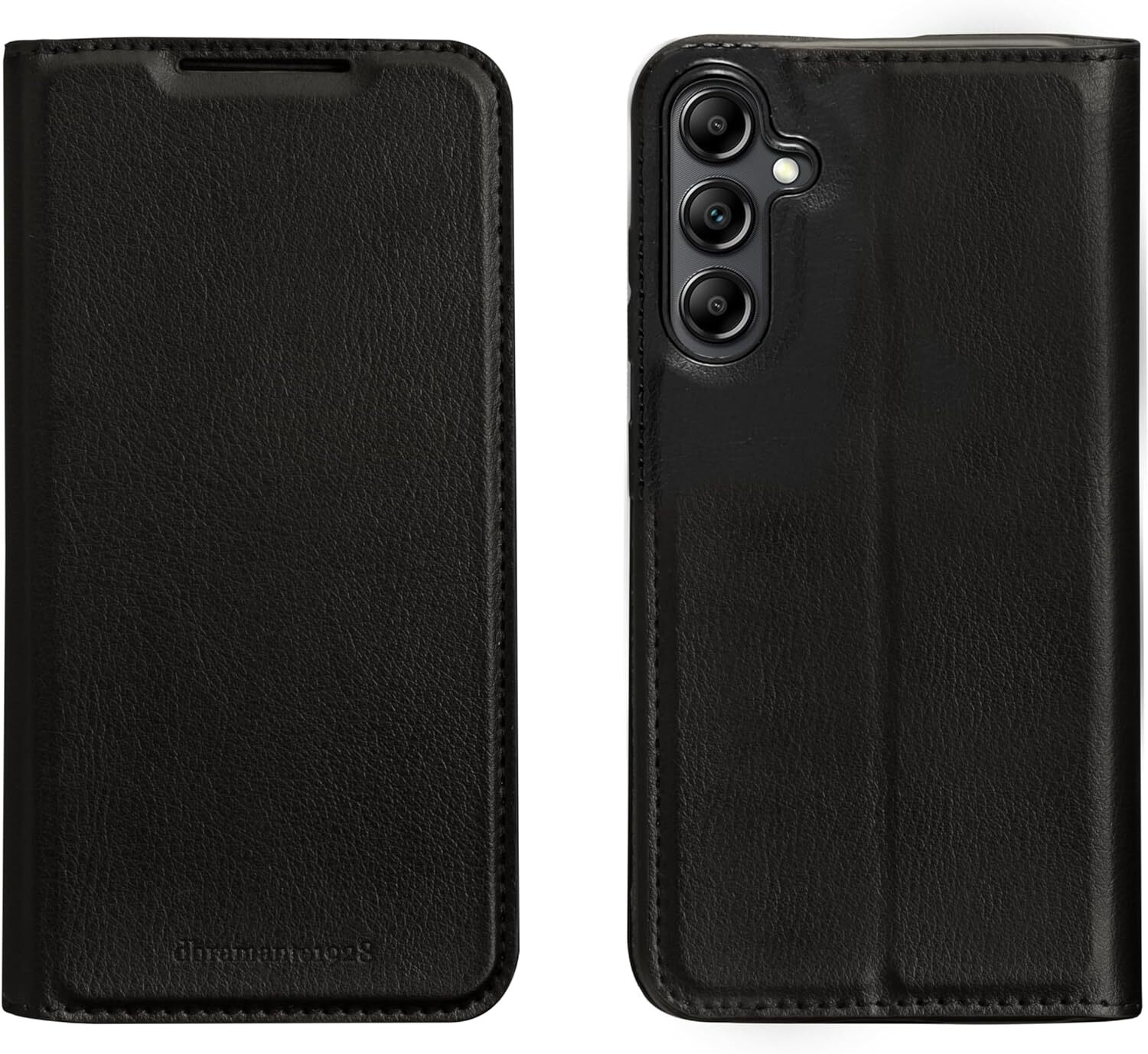 Samsung Galaxy A14 kryt - umelá koža - dbramante1928 flip cover - čierny