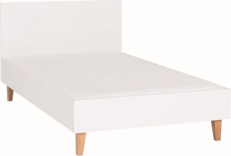 Steiner Shopping Kinderbett / Jugendbett Syrina 11, Farbe: Weiß - Liegefläche: 120 x 200 cm