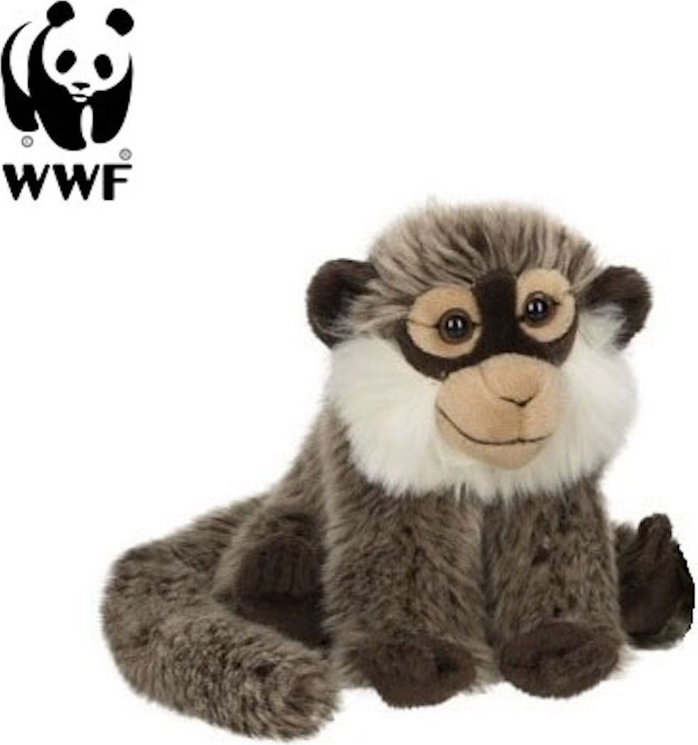 WWF Plüschtier Meerkatze (15cm) lebensecht Kuscheltier Stofftier Affe Äfffchen