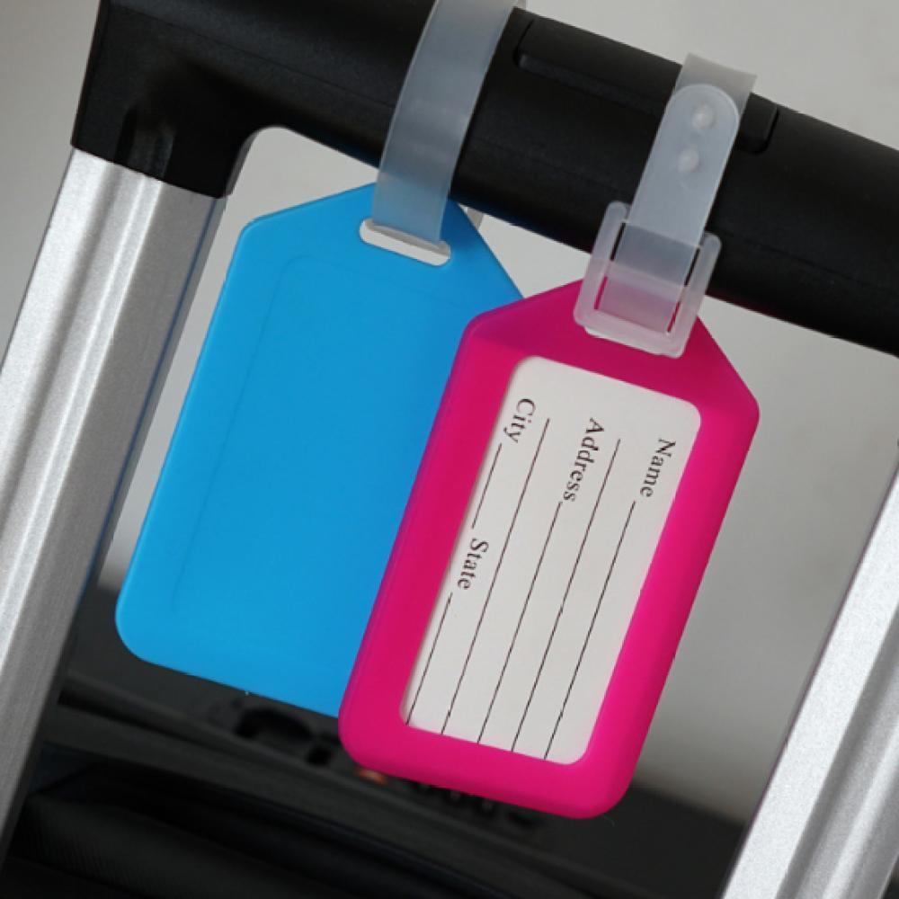 Meoiruery Rotes Gepäckanhänger mit Namensschild + weißes Krawatten-Etikett für Studentenrucksäcke – Anti-Verlust-Etikett für Auslandsstudienreisen – Bordkarte KAU-ER-LYS-PH-20251029-21