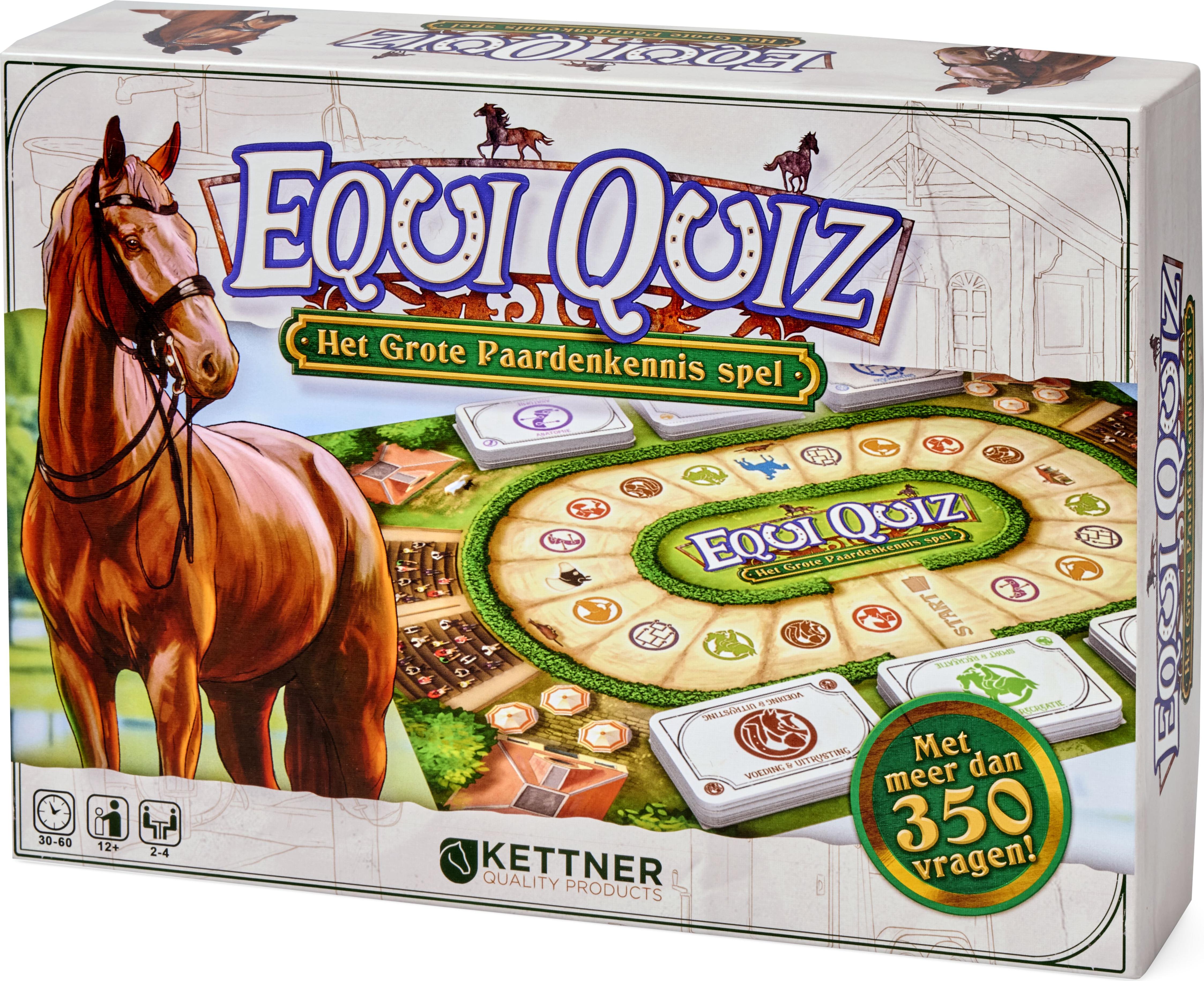 HOT Sports + Toys Pferde Brettspiel Equi Quiz - Das Große Pferdewissen Spiel 794520